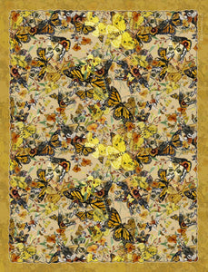 Manta Sherpa Mariposas