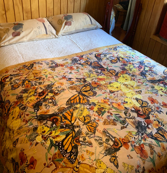 Manta Sherpa Mariposas