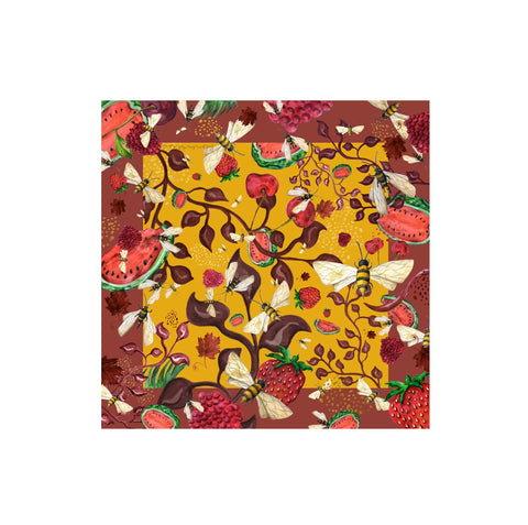 Pañuelo mini Tropical 50x50 cm