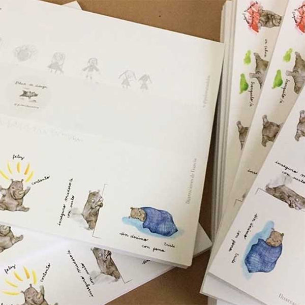 Block de dibujo para niños Emociones
