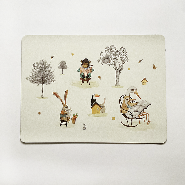 Individual Animales leyendo