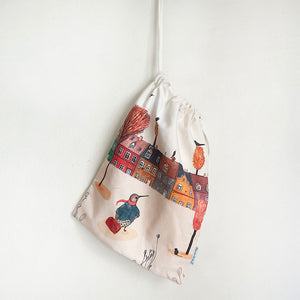Bolsa de ropa pajarito viajero
