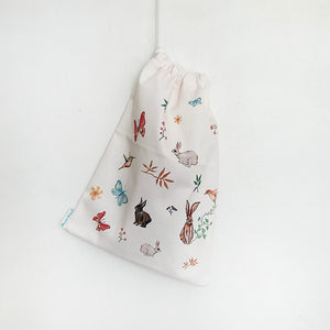 Bolsa de ropa conejitos